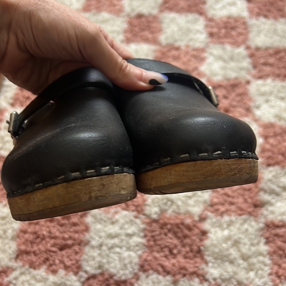 Alma MIA black Swedish clogs - Picture 6 of 8